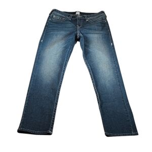 True Religion Straight Leg Jeans Size 16 Slim Kids